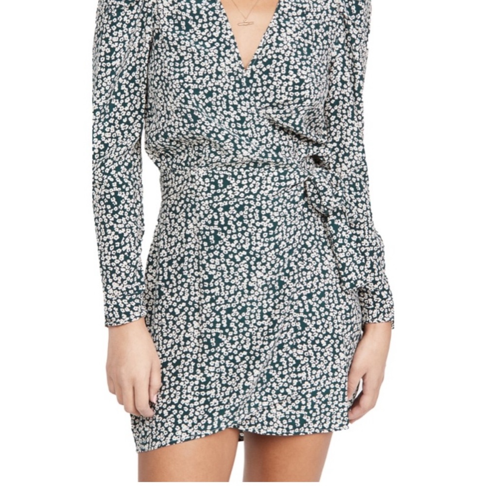 Free people Kinsley wrap dress floral